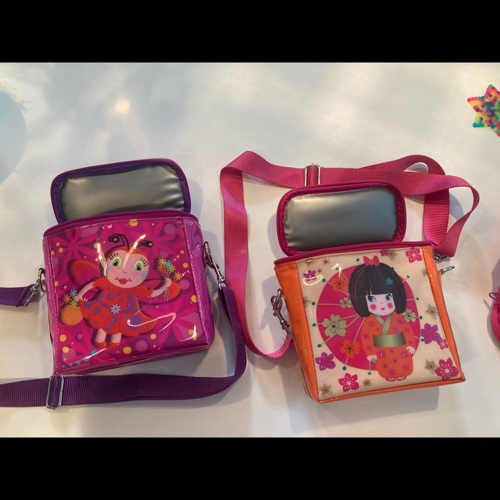2 beautiful and useful snack/lunch bags from Pylones, Paris!